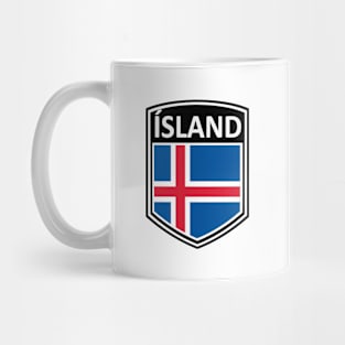 Flag Shield - Island Mug